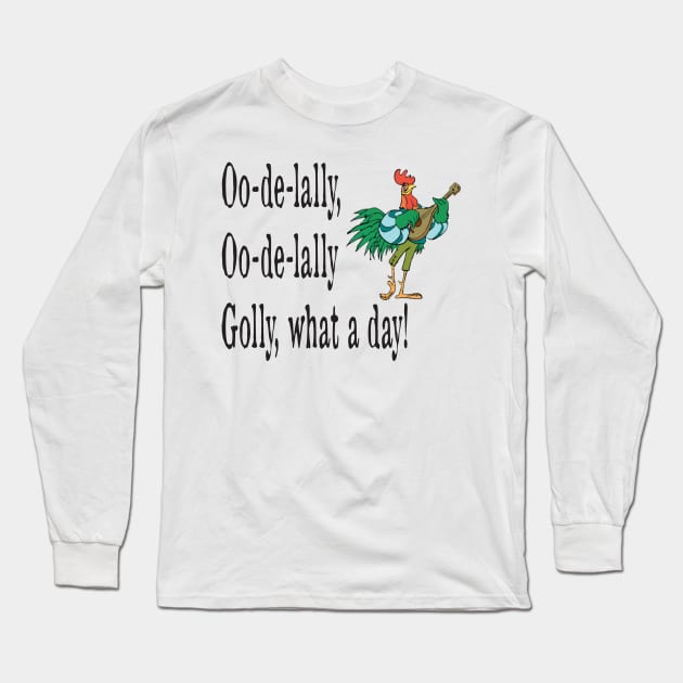 Robin Hood Oo-De-Lally T-Shirt Long Sleeve T-Shirt by Chip and Company